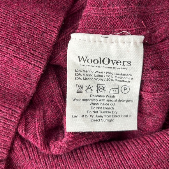 Dark red Cashmere Sweater - Picture 7 of 7